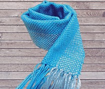 Мужской тканый шарф на заказ